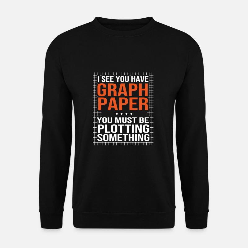 Mathématiques - Sweat-shirt Unisexe - noir