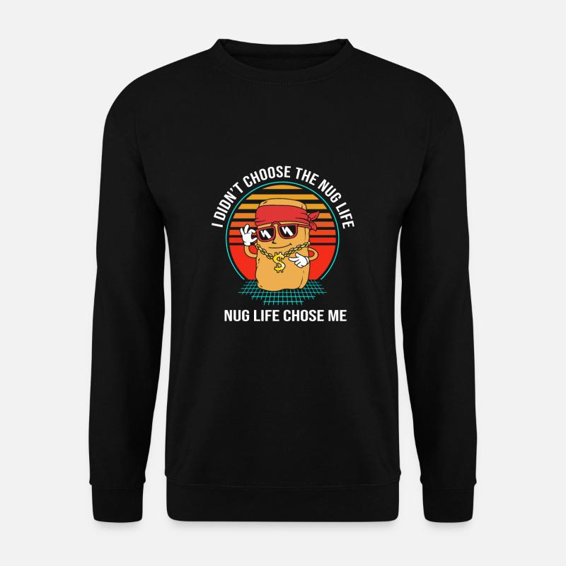 Chicken Nuggets - Unisex Pullover - Schwarz