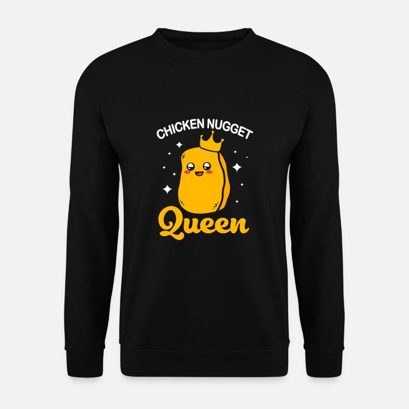 Nuggets de poulet - Sweat-shirt Unisexe - noir