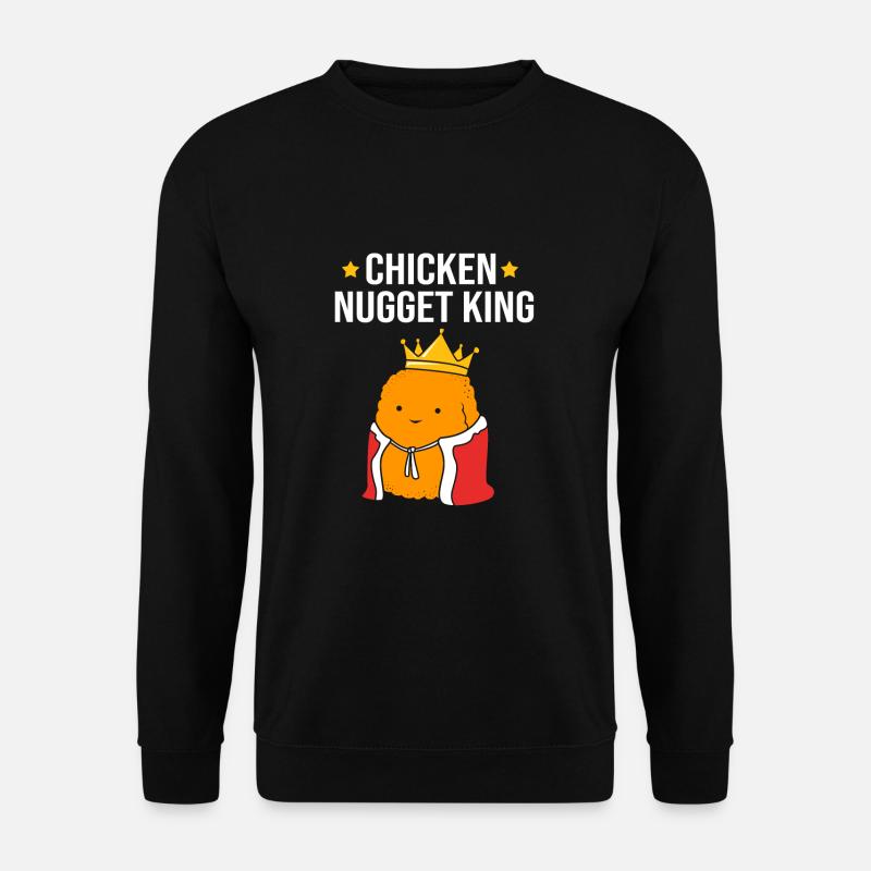 Nuggets de poulet - Sweat-shirt Unisexe - noir