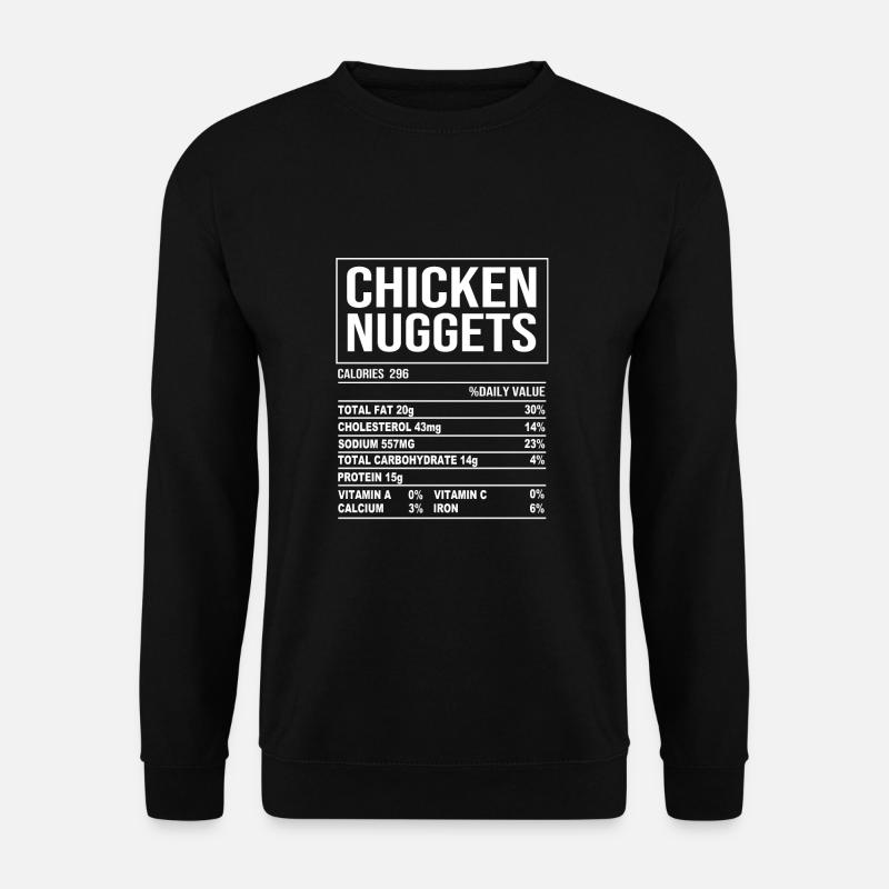 Chicken Nuggets - Unisex Sweatshirt - black
