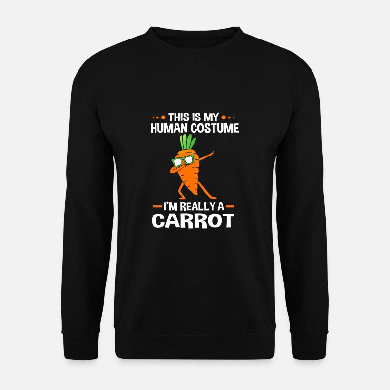 Carottes Légumes - Sweat-shirt Unisexe - noir