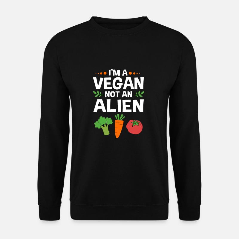 Carrot Vegetables - Unisex Sweatshirt - black