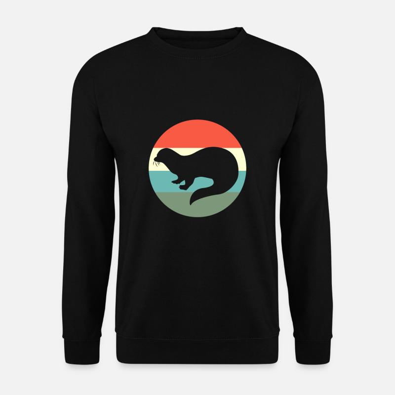 Otter - Unisex Sweatshirt - black