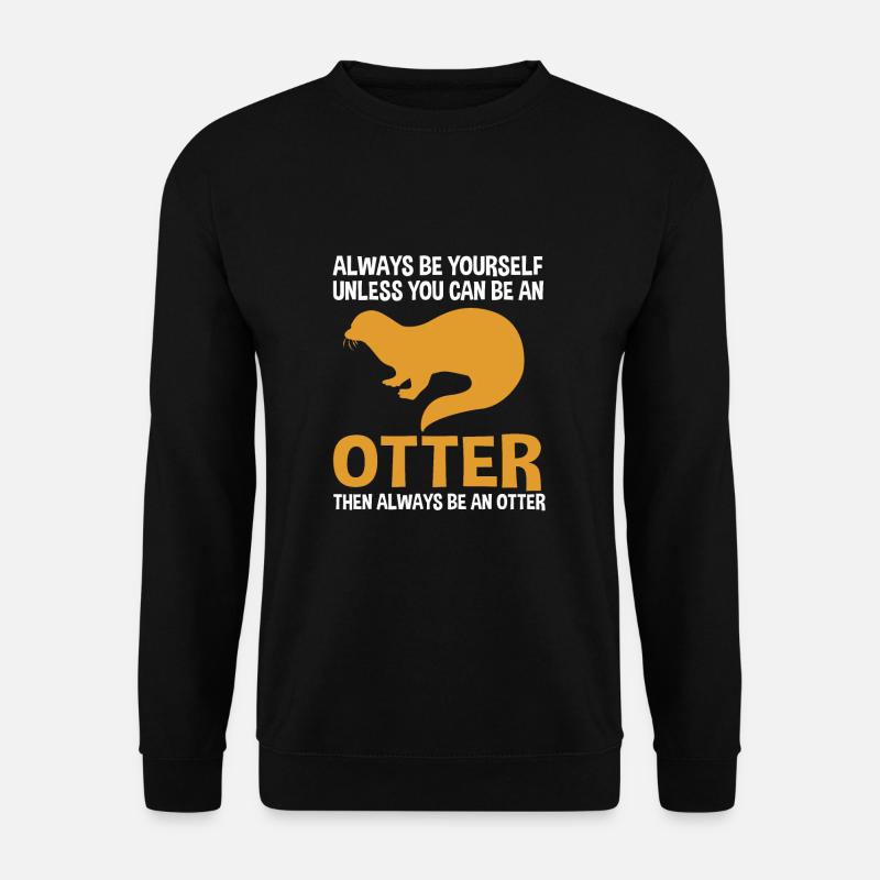 Otter - Unisex Sweatshirt - black