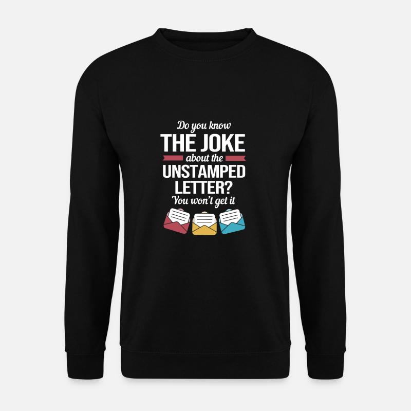 Postbote - Unisex Pullover - Schwarz