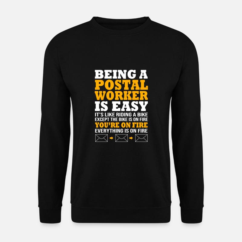 Postman - Unisex Sweatshirt - black