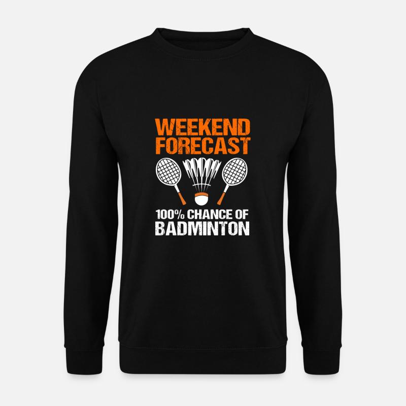 Badminton - Unisex Pullover - Schwarz