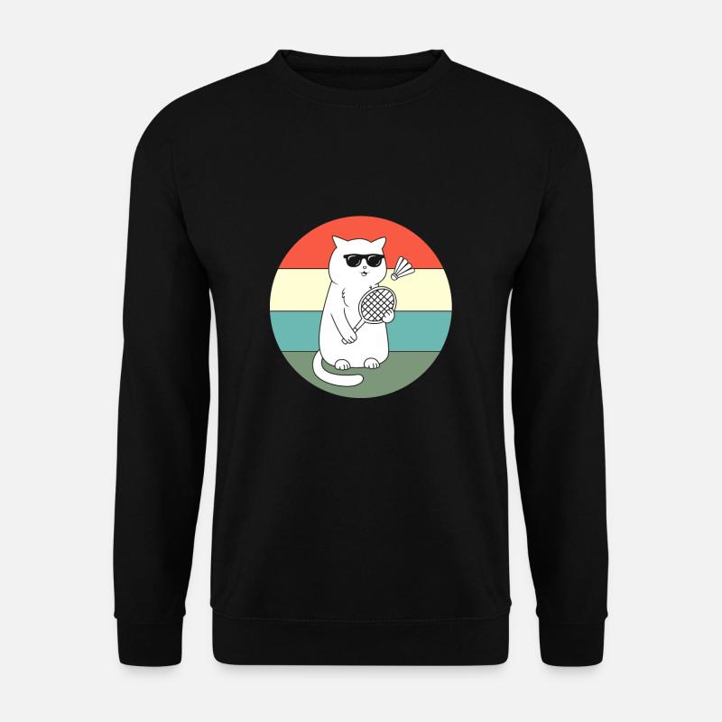 Badminton - Sweat-shirt Unisexe - noir