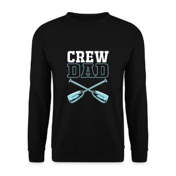 Rowing Team Rowing Rowing Rowing Boat Rowers - Unisex Sweatshirt - black - Front - Alina (178cm) & Michal (187cm)
