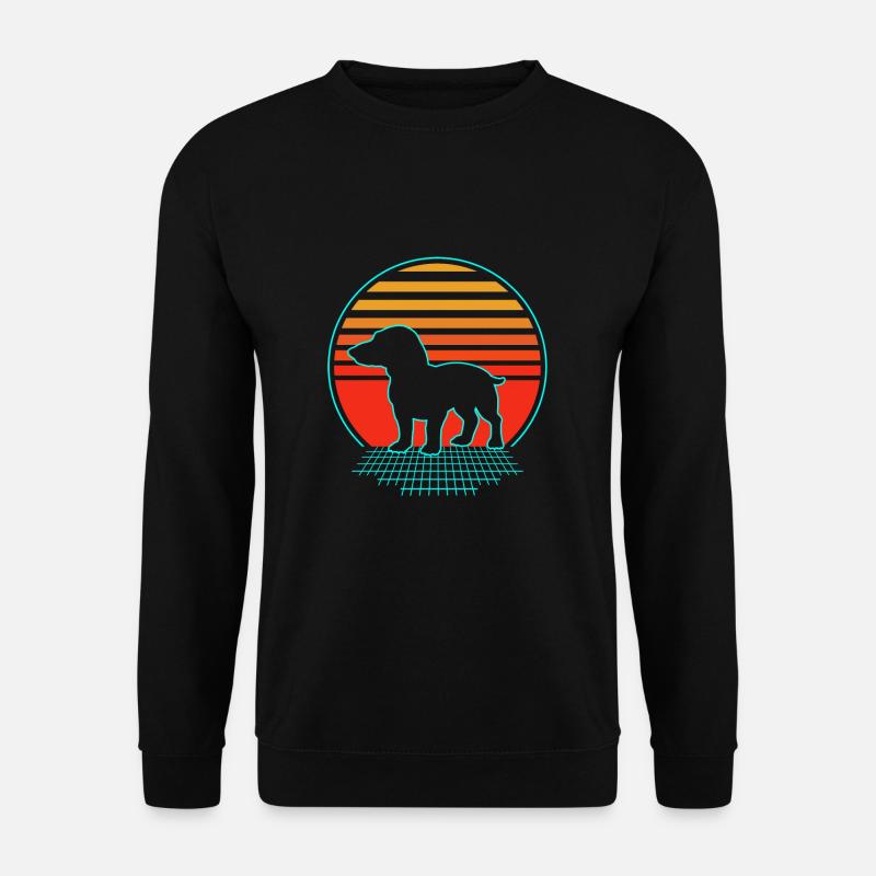 Dachshund - Unisex Sweatshirt - black