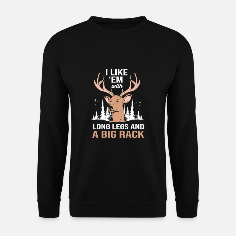Jäger Jagen - Unisex Pullover - Schwarz