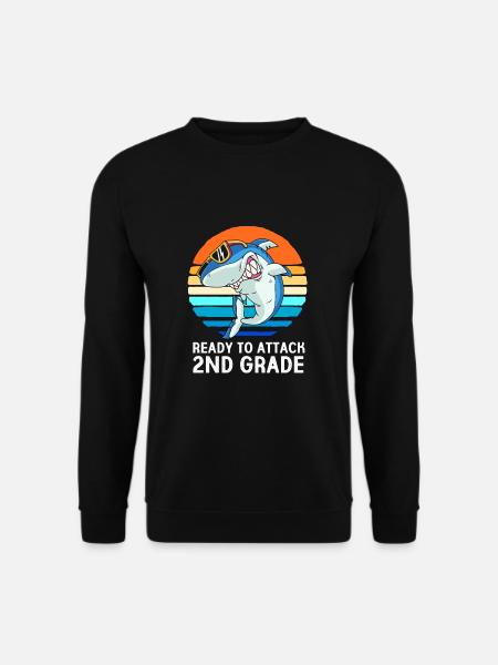 2nd Grade - Unisex Sweatshirt - black