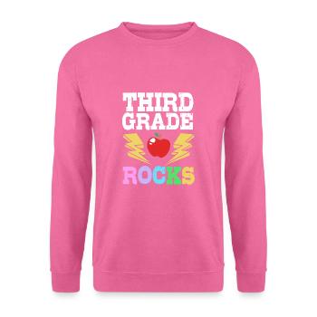 3rd Grade - Unisex Sweatshirt - pink - Front