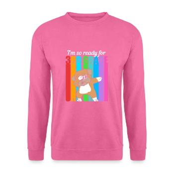 3rd Grade - Unisex Sweatshirt - pink - Front