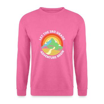 3rd Grade - Unisex Sweatshirt - pink - Front