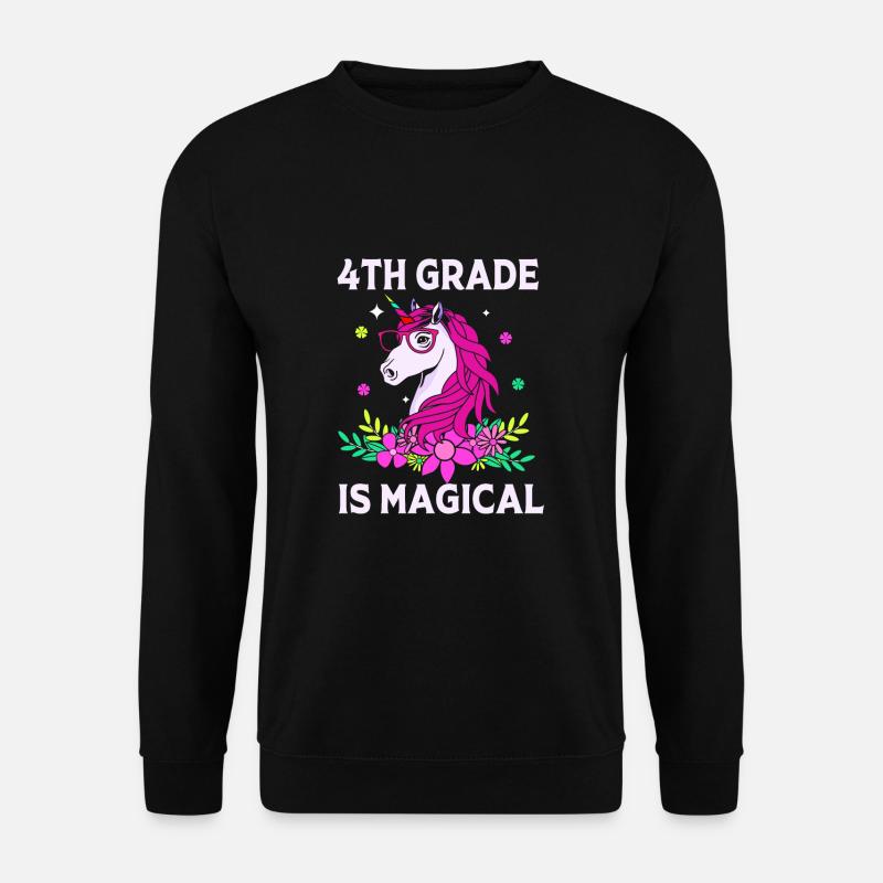 4e année - Sweat-shirt Unisexe - noir