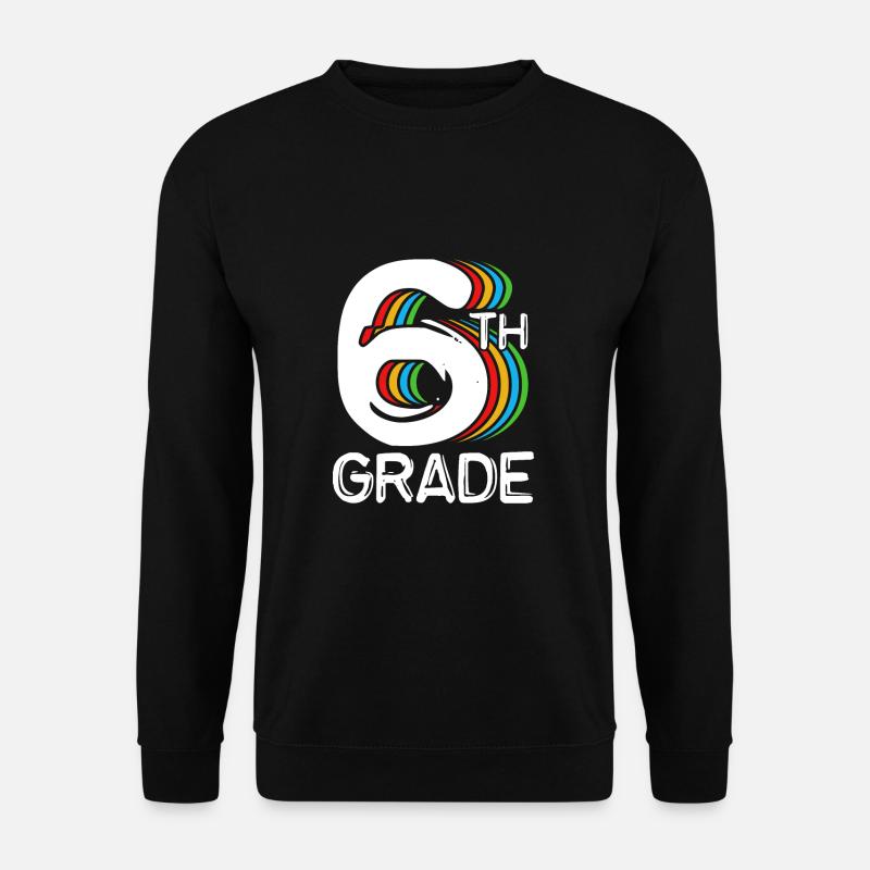 6ème - Sweat-shirt Unisexe - noir