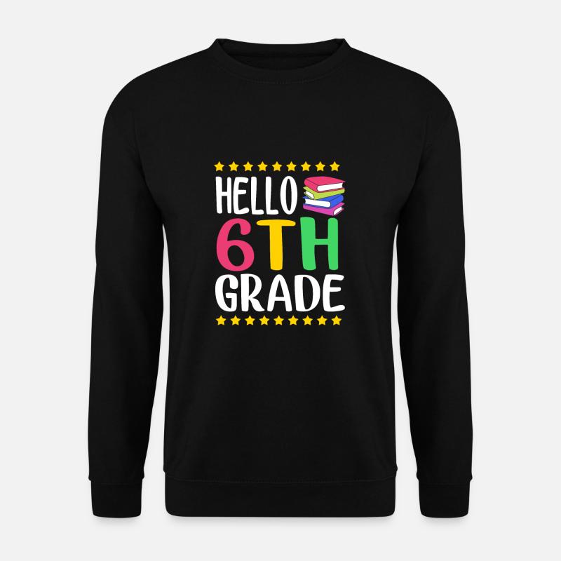 6ème - Sweat-shirt Unisexe - noir