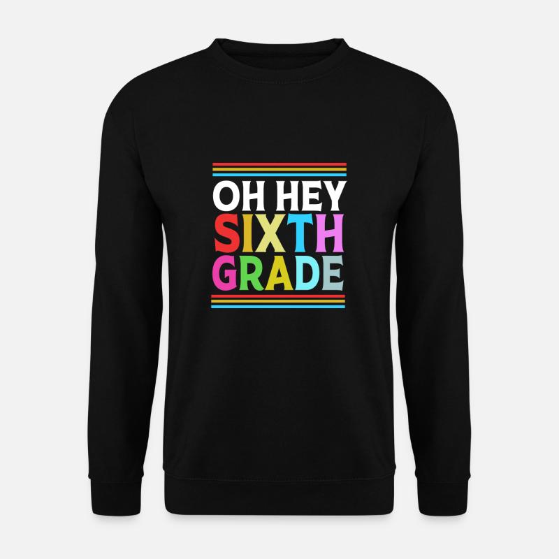 6th Grade - Unisex Sweatshirt - black