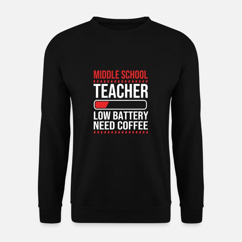 Enseignants de collège - Sweat-shirt Unisexe - noir