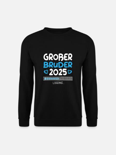 Großer Bruder 2025 Loading - Unisex Pullover - Schwarz