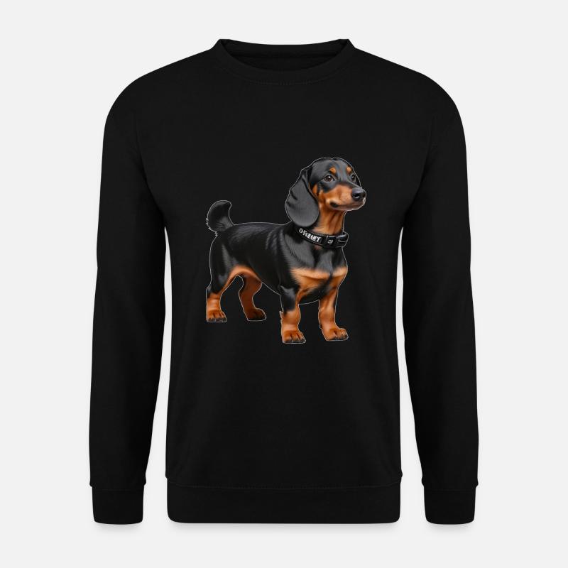 Dachshund - Unisex Pullover - Schwarz