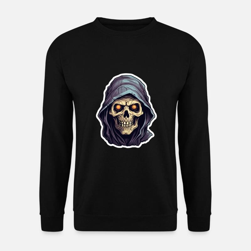 Death Skull Halloween - Unisex Sweatshirt - black