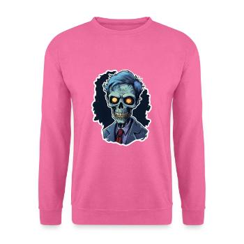 Halloween Zombie - Unisex Pullover - Pink - Vorne