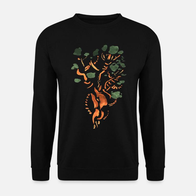 Baum / Bonsai / Tribal - Unisex Pullover - Schwarz