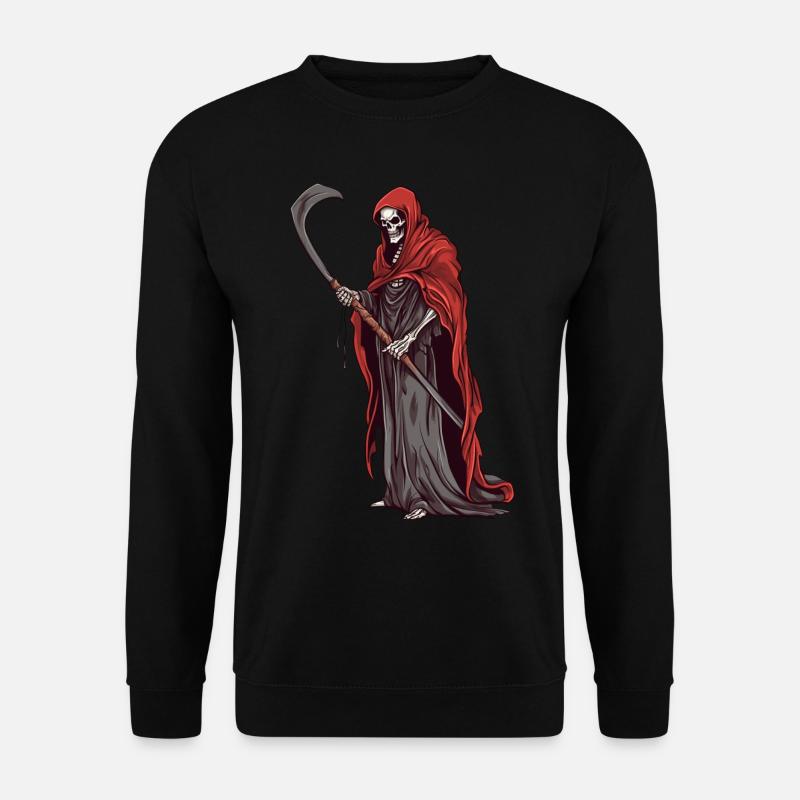 Der Sensenmann - Unisex Pullover - Schwarz