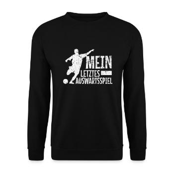 Bachelor Party Fußball Football Basketball Sport - Sweat-shirt Unisexe - noir - Devant - Alina (178cm) & Michal (187cm)
