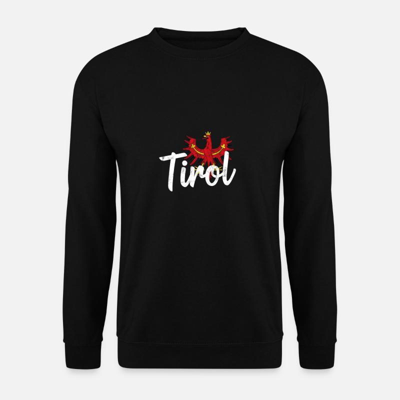Tirol Design Tiroler Adler Motiv Geschenkidee - Unisex Pullover - Schwarz