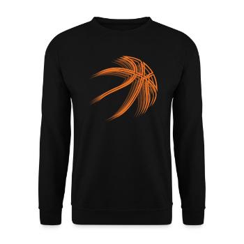 Basketball Players Basketball Players Basketball Players - Unisex Sweatshirt - black - Front - Alina (178cm) & Michal (187cm)