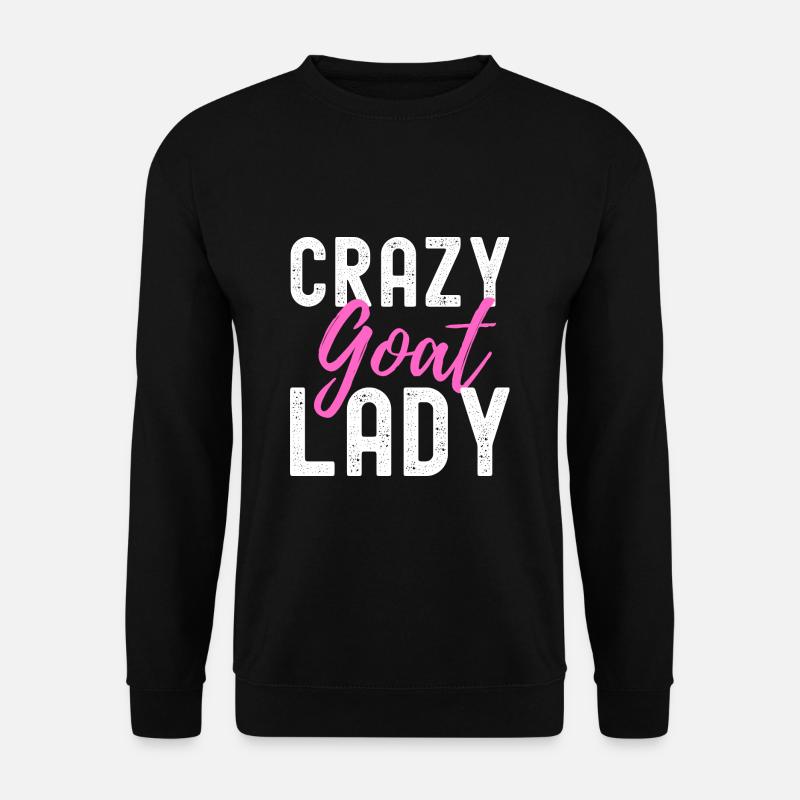 Ziege - Unisex Pullover - Schwarz