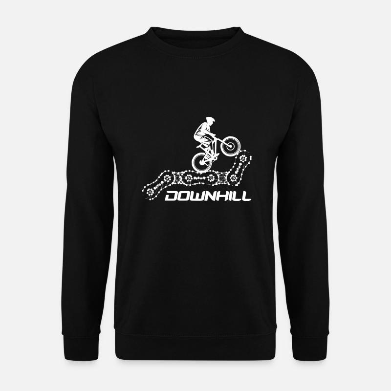Downhill - Unisex Sweatshirt - black