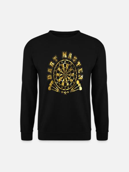 Dart Pfeil Darts - Unisex Pullover - Schwarz