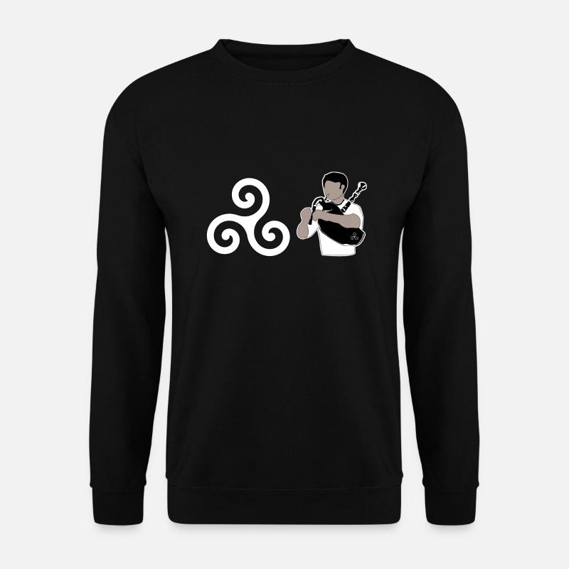 biniou gift t-shirt - Unisex Sweatshirt - black
