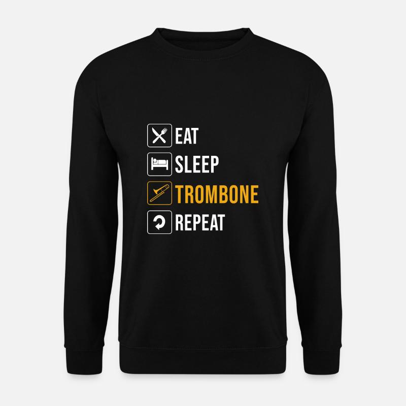 Trombone - Unisex Sweatshirt - black