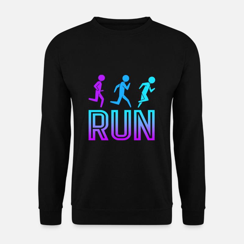 Marathon Marathon Runner - Unisex Sweatshirt - black