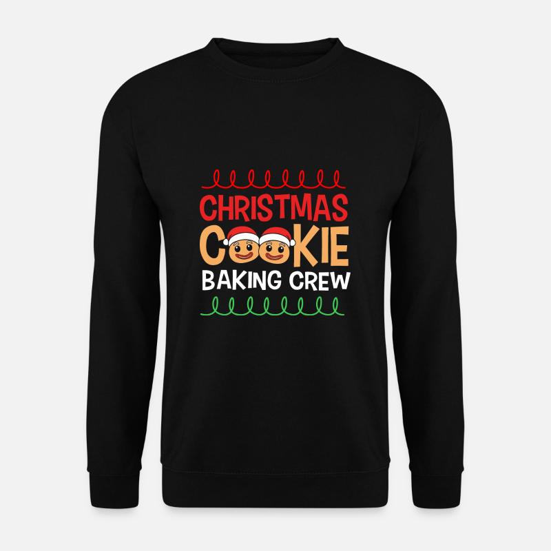 Lebkuchenmann Lebkuchenherz Lebkuchen Naschen - Unisex Pullover - Schwarz