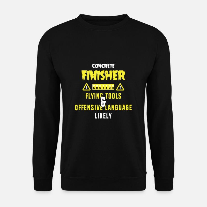 Concrete Concrete Paver Concrete Mixer - Unisex Sweatshirt - black