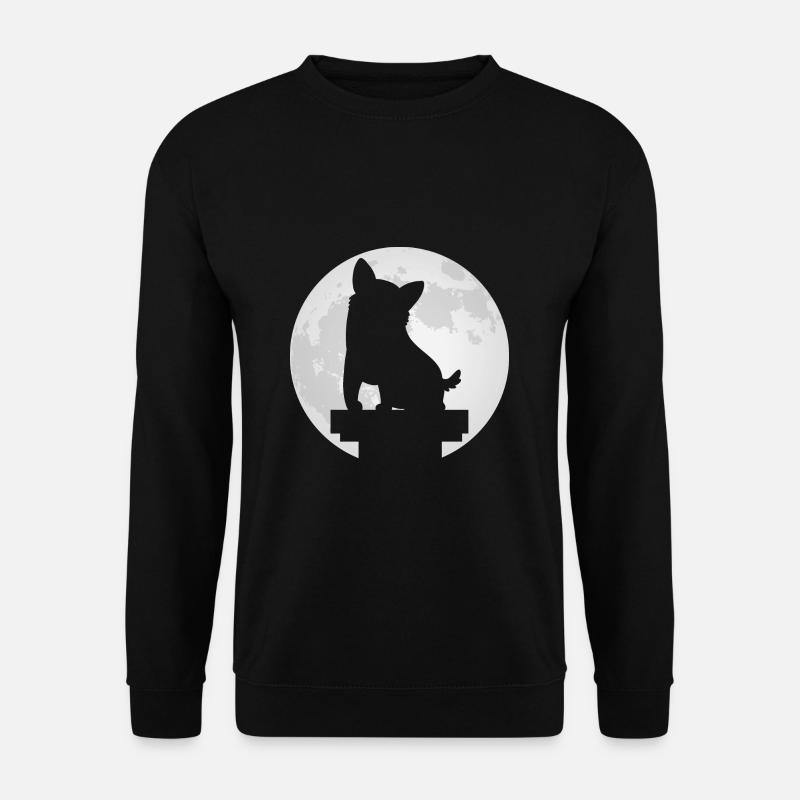 Corgi - Unisex Pullover - Schwarz
