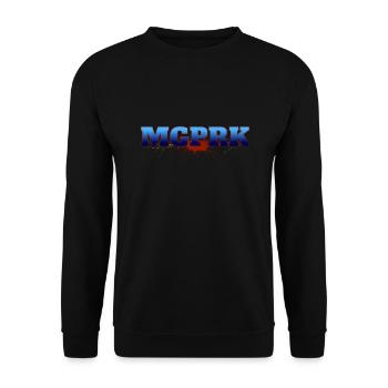 MGPRK - Unisex Pullover - Schwarz - Vorne - Alina (178cm) & Michal (187cm)