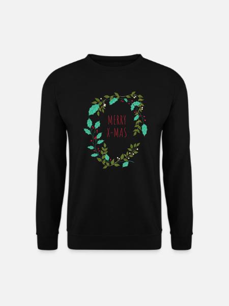 Merry Christmas - Unisex Sweatshirt - black