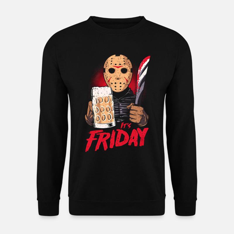 23F 0263 bk - Unisex Sweatshirt - black