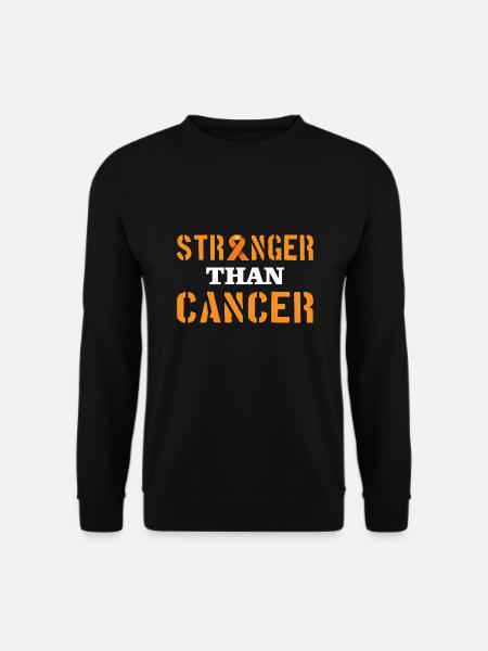 Childhood cancer: Stronger than cancer - Unisex Pullover - Schwarz