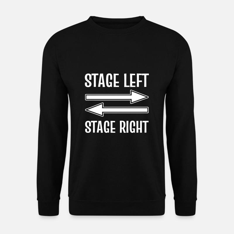 Theater - Unisex Pullover - Schwarz