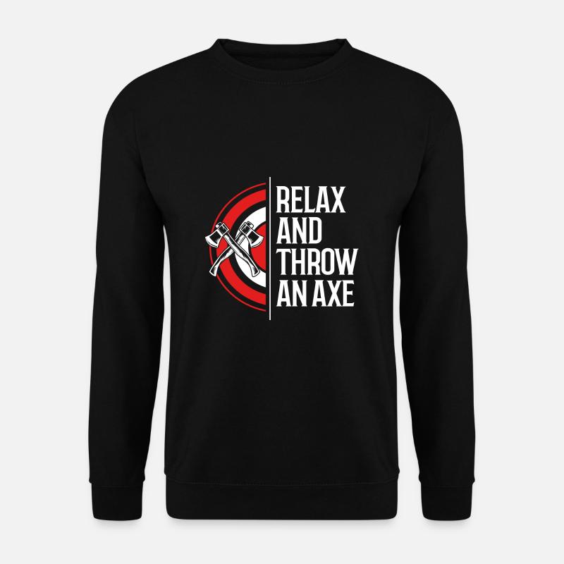 Axe Throwing - Unisex Sweatshirt - black