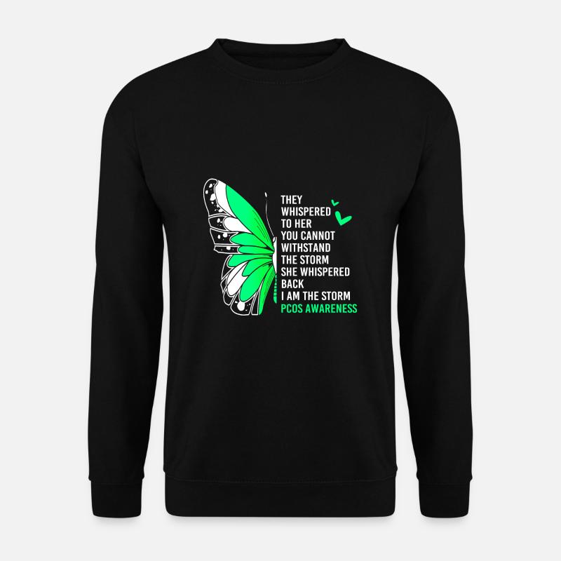 Pcos Awareness - Unisex Sweatshirt - black